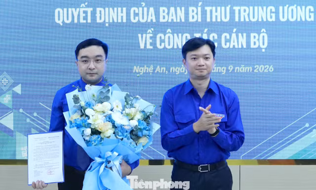  Anh Hồ Phúc Hải làm Bí thư Tỉnh Đoàn Nghệ An