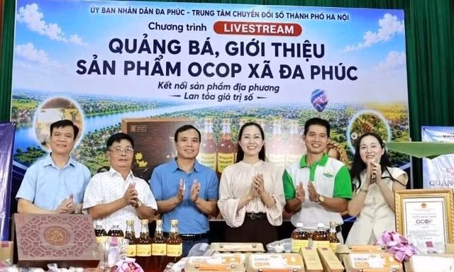 Hà Nội: Đưa nông sản lên 'chợ số'