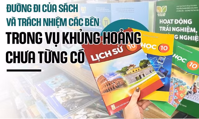 Đường đi của sách và trách nhiệm các bên trong vụ khủng hoảng chưa từng có