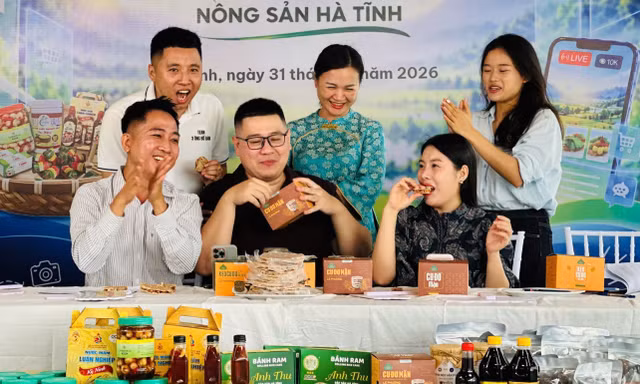 Đặc sản Hà Tĩnh lên phiên chợ số