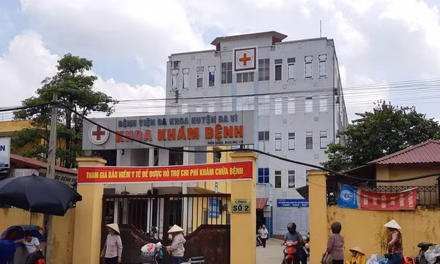BV Đa khoa huyện Ba Vì. Ảnh minh hoạ: Internet