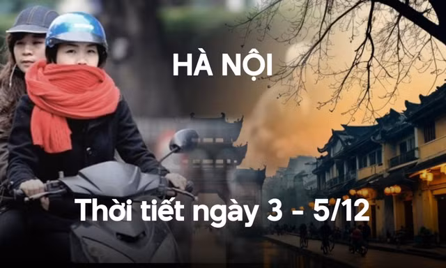 Hà Nội đêm lạnh, ngày nắng hanh vài ngày tới