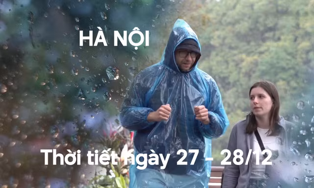 Những ngày cuối năm, Hà Nội duy trì rét có mưa rải rác