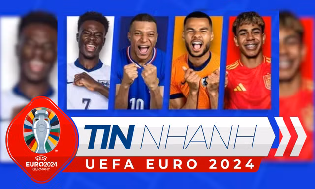 TIN NHANH EURO 2024: Lịch sử đối đầu của 4 đội cuối cùng