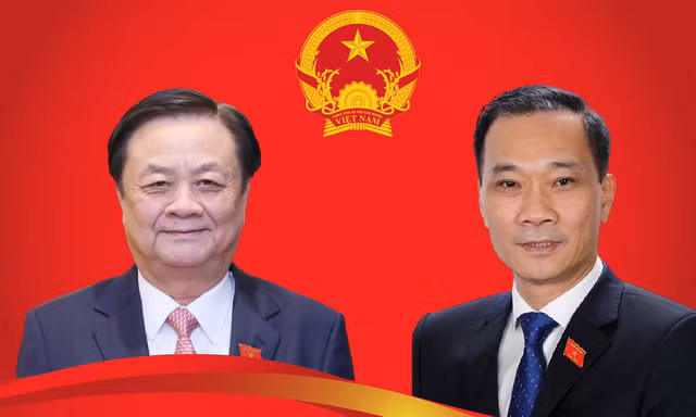 Chân dung hai tân Phó Chủ tịch Quốc hội Lê Minh Hoan và Vũ Hồng Thanh