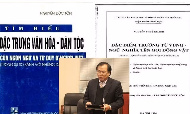 Yêu cầu Bộ Giáo dục làm rõ nghi vấn GS Tồn đạo văn