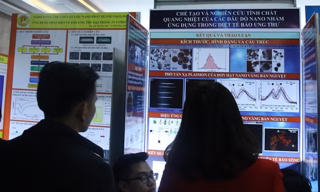 Nhiều đề tài nghiên cứu của học sinh ở mức tiến sĩ mới thực hiện được