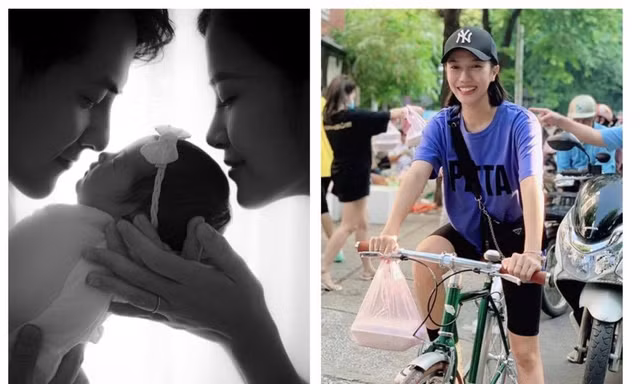 Đông Nhi khoe ảnh cùng ông xã và công chúa nhỏ; Diệu Nhi tươi rói bán xôi dù đã quá mệt