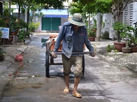 Nghề xe kéo ở Đà thành
