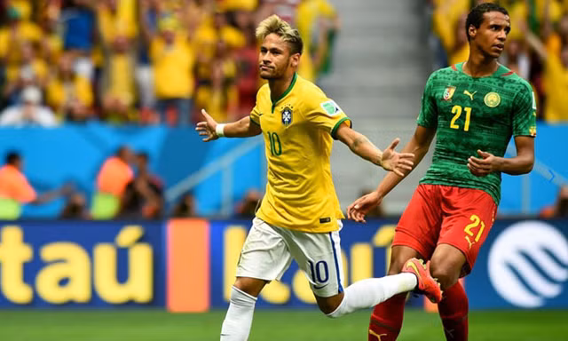 Thắng tưng bừng, Brazil và Mexico lấy vé vào vòng trong