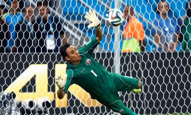 Thủ thành Keylor Navas.
