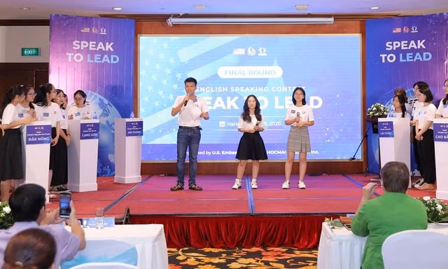 Cuộc thi thu hút sự tham gia của học sinh các trường THPT. 