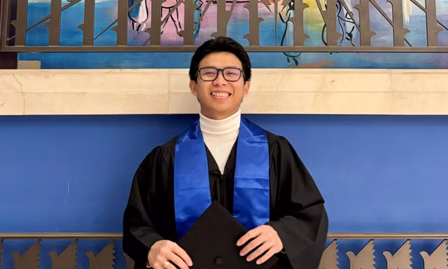 Nam sinh quê Bình Phước dành học bổng tiến sĩ toàn phần trường Đại học hàng đầu nước Pháp