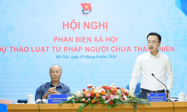 Lấy ý kiến phản biện dự thảo Luật Tư pháp người chưa thành niên: Đảm bảo minh bạch, nhân văn, giáo dục và răn đe