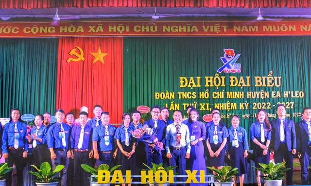 Ra mắt Ban Chấp hành khóa mới Huyện Đoàn Ea H'leo 
