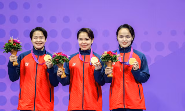 'Nữ hoàng kata' Nguyễn Hoàng Ngân: ‘Tôi rất xúc động, đây là tấm huy chương đáng giá nhất cuộc đời'