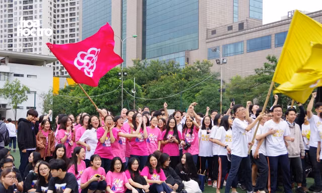 Học sinh trường THPT Hà Nội - Amsterdam cháy hết mình trong Ngày hội Thể thao 2020