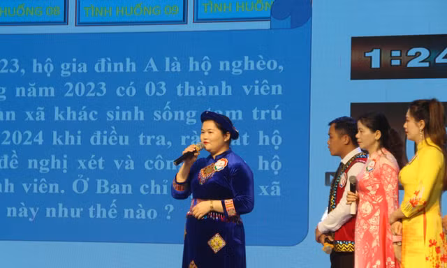 Hội thi tuyên truyền xóa đói, giảm nghèo ở Lạng Sơn.