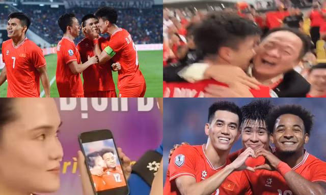 99+ cuộc gọi nhỡ từ "công chúa béo" khi đội trưởng Duy Mạnh gặp ai cũng hôn má