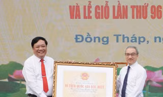 Đồng Tháp đón nhận Bằng di tích quốc gia đặc biệt Khu di tích Nguyễn Sinh Sắc
