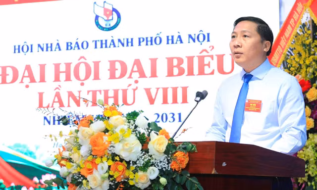 Ông Nguyễn Thanh Liêm được bầu làm Chủ tịch Hội Nhà báo thành phố Hà Nội 
