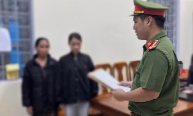 Gây rối trật tự công cộng, 2 người phụ nữ ở Quảng Trị bị khởi tố