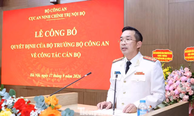 Đại tá Nguyễn Đại Đồng giữ chức Cục trưởng Cục An ninh chính trị nội bộ