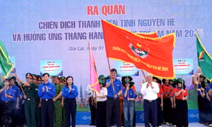 T.Ư Đoàn ra quân Chiến dịch Thanh niên tình nguyện Hè năm 2025