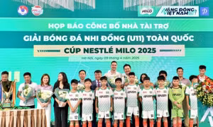 Filip Nguyễn tiết lộ điều đặc biệt tại Giải bóng đá Nhi đồng U11 toàn quốc 2025