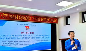 Tuổi trẻ Hòa Bình ứng dụng công nghệ đảm bảo an toàn giao thông