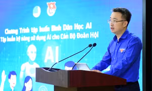 Trí thức trẻ Việt Nam ghi danh trên thế giới 'đứng lớp' Bình dân học AI