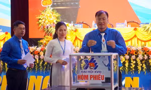 Ban Chấp hành Đoàn TNCS Hồ Chí Minh tỉnh Thái Bình nhiệm kỳ 2022-2027 ra mắt