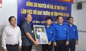 Bí thư Tỉnh ủy Cà Mau: Đoàn thanh niên chọn việc để làm, phải thấy kết quả