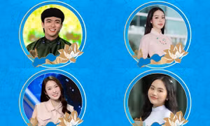 Soobin, Thanh Thủy, Hòa Minzy, Phương Mỹ Chi là đại biểu Đại hội Thanh niên tiên tiến làm theo lời Bác toàn quốc