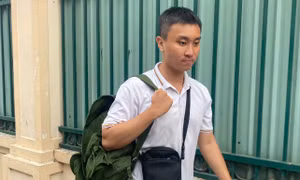Đảng viên trẻ, cử nhân Luật tình nguyện nhập ngũ