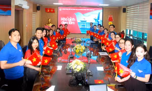 Nhiều hoạt động sôi nổi của tuổi trẻ các cơ quan Đảng tỉnh Nghệ An trong Ngày hội Đoàn viên