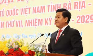 Ông Bùi Chí Thành tái đắc cử chức Chủ tịch Uỷ ban MTTQ Việt Nam tỉnh Bà Rịa - Vũng Tàu