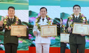 3 Gương mặt trẻ tiêu biểu được phong, thăng quân hàm trước thời hạn