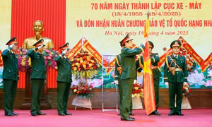 Đại tướng Phan Văn Giang: Chiến công của ngành xe - máy là niềm tự hào của toàn quân