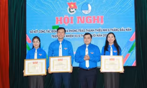 Khen thưởng cho các tập thể, cá nhân có thành tích xuất sắc. 