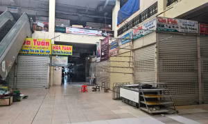 Lý do hơn 1.000 ki-ốt chợ Vinh đóng cửa hàng loạt 