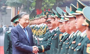 Tổng Bí thư Tô Lâm thăm, làm việc tại Bộ Tư lệnh Bộ đội Biên phòng