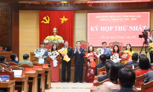 Công bố nhân sự chủ chốt HĐND tỉnh, Uỷ viên UBND tỉnh Đắk Lắk