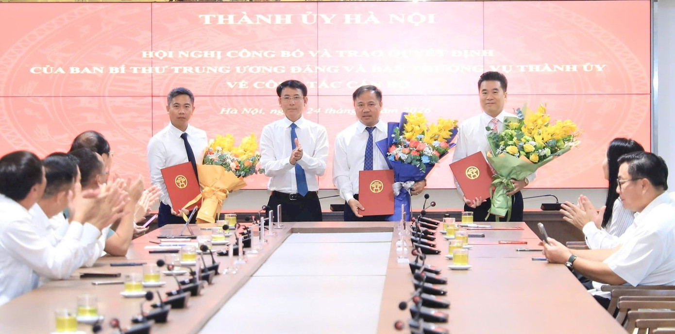 Thứ trưởng Bộ Nông nghiệp và Môi trường làm Trợ lý Bí thư Hà Nội Trần Đức Thắng