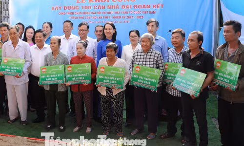 TP Cần Thơ hỗ trợ hơn 35 tỷ đồng xây dựng và sửa chữa nhà cho 503 hộ người có công và thân nhân liệt sĩ.