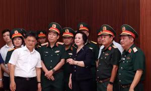 Phó Thủ tướng Phạm Thị Thanh Trà kiểm tra công tác chuẩn bị Lễ triển khai tìm kiếm, quy tập hài cốt liệt sỹ