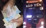 Bắt 9 thanh niên vừa chặn xe xin tiền, vừa... livestream thách thức công an