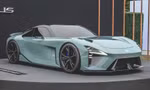 Hé lộ thiết kế siêu xe điện của Lexus