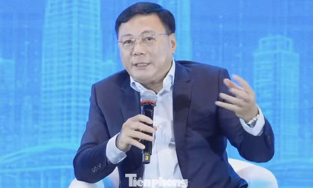 Ông Nguyễn Xuân Lưu, Phó Chủ tịch UBND TP Hà Nội phát biểu tại chương trình