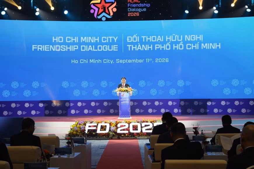 Ông Nguyễn Lộc Hà - Phó Chủ tịch Thường trực Uỷ ban Nhân dân TPHCM phát biểu chỉ đạo tại Hội nghị.